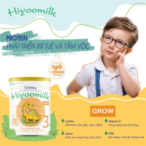 Hiyoomilk grow iq