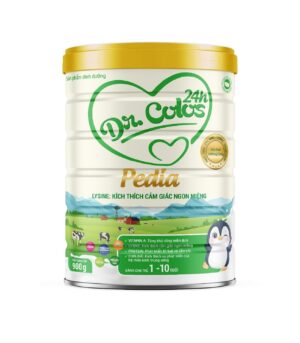 SỮA DR.COLOS24H PEDIA LÀ MỘT SẢN PHẨM CHĂM SÓC SỨC KHỎE ĐẶC BIỆT DÀNH CHO TRẺ TỪ 1-10 TUỔI